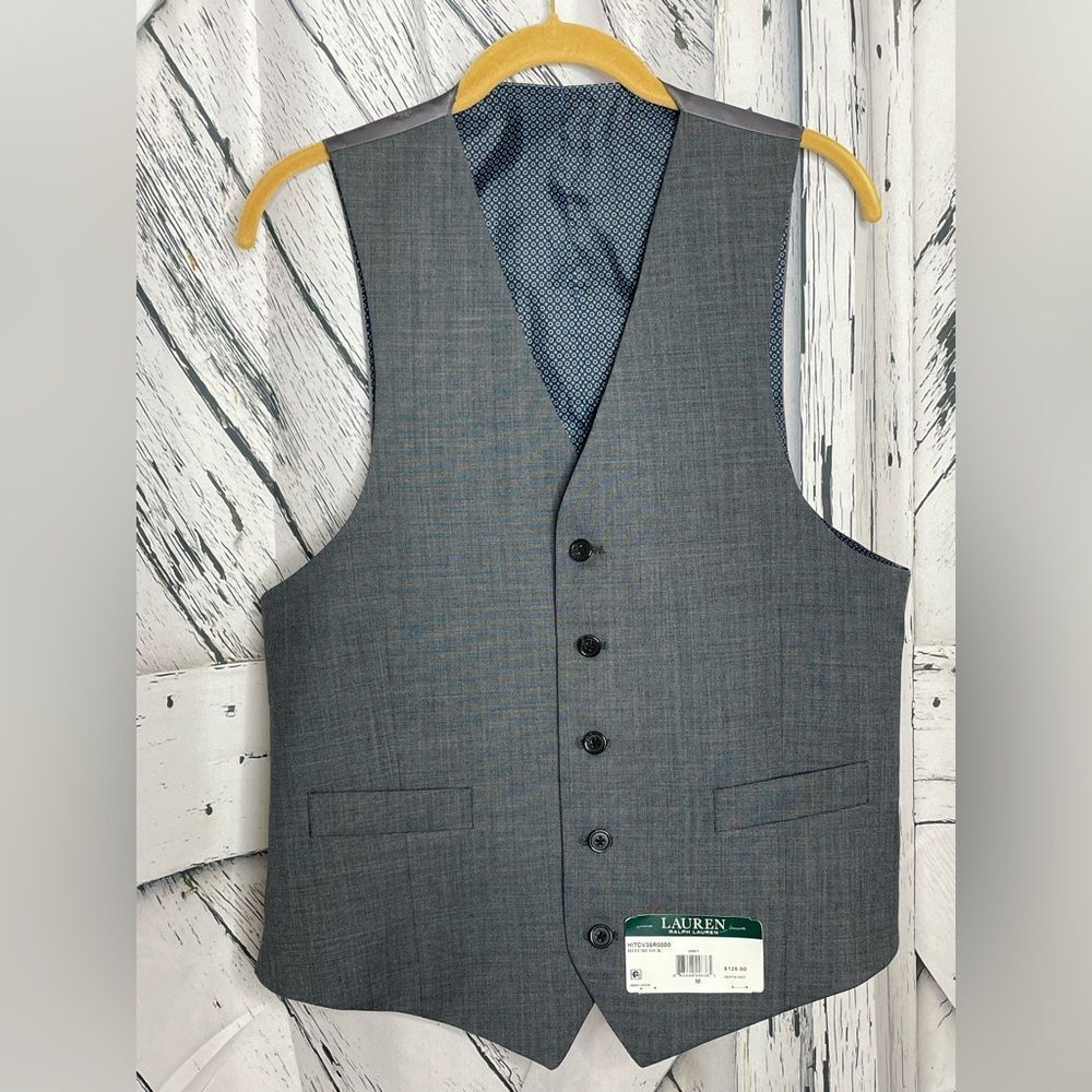 NWT Lauren Ralph Lauren Men’s Suit Vest. “Hancock” Size M